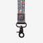 Dark floral neck lanyard