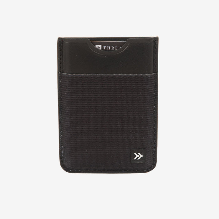 Leather and elastic magnetic wallet