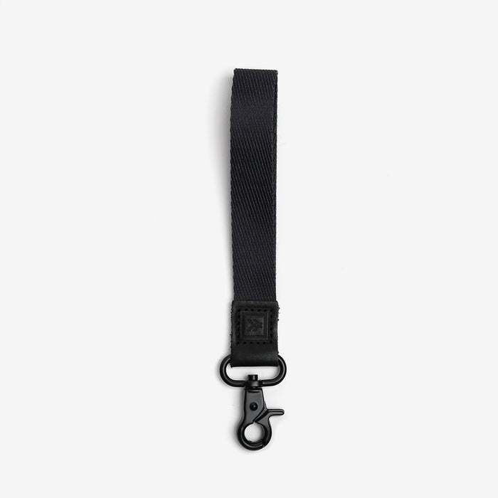 Black wrist lanyard