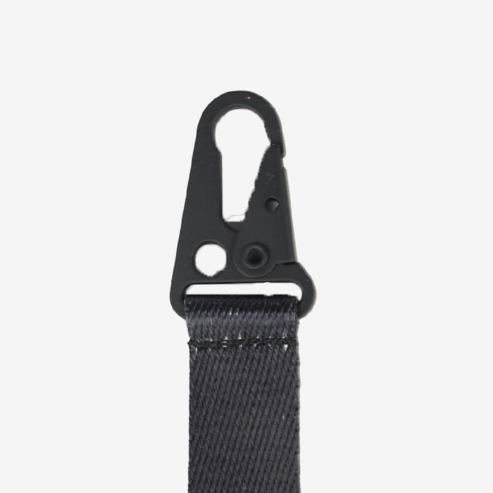 Black keychain clip