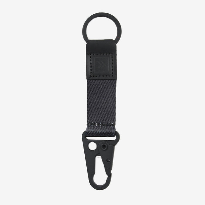 Black keychain clip