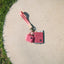 Pink elastic wallet