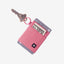 Pink elastic wallet