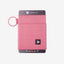 Pink elastic wallet