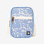 Blue floral crossbody bag