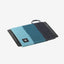 Blue and black striped elastic wallet