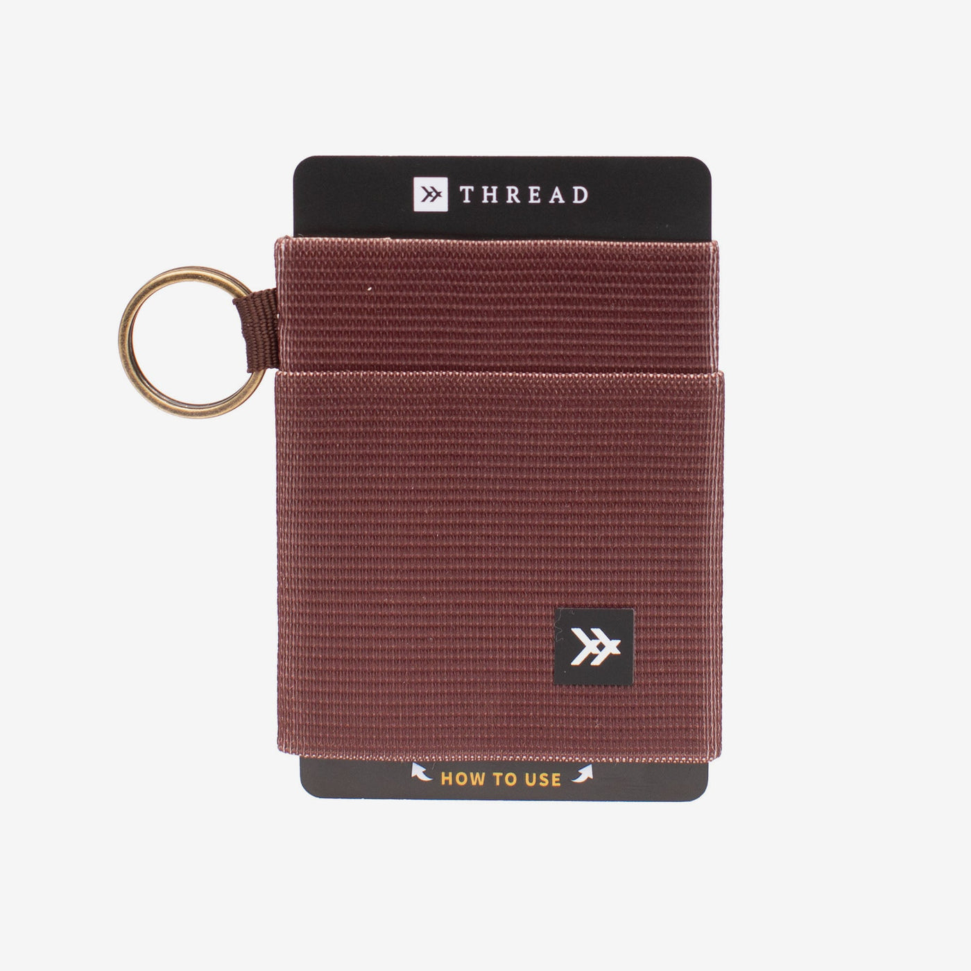 Elastic Wallet - Chocolate - Thread®