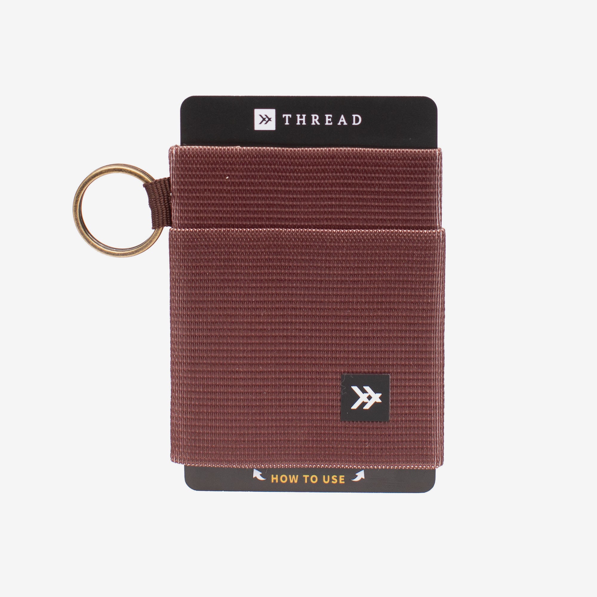 Elastic Wallet - Chocolate - Thread®