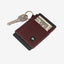 Chocolate colored elastic wallet