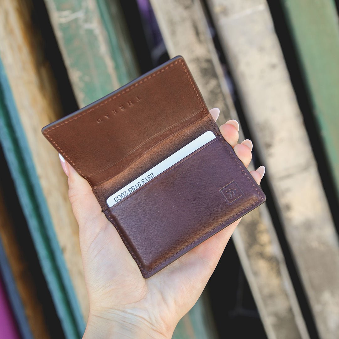 Chocolate | Leather Bifold Wallet | Slim, Leather, RFID-Protected ...