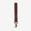 Chocolate colored wrist lanyard