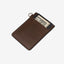 Chocolate colored vertical wallet