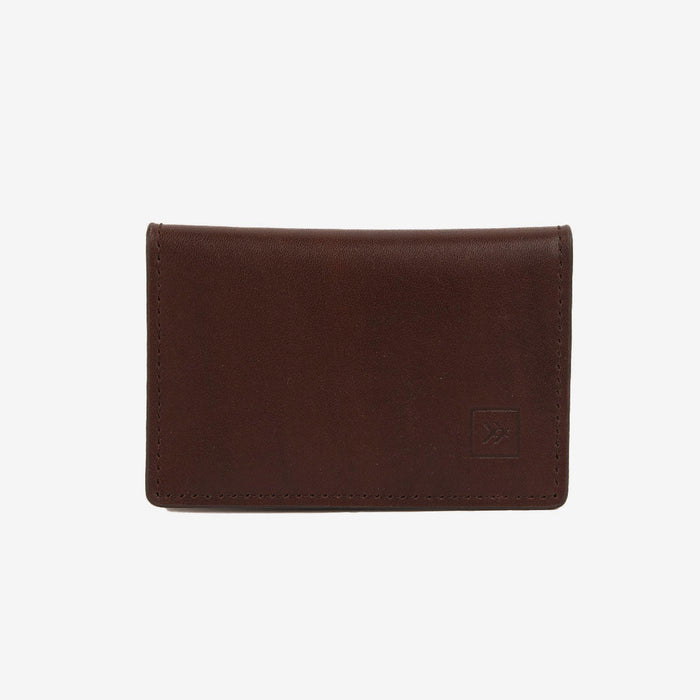 Chocolate colored bifold wallet