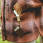 Chocolate colored vertical wallet