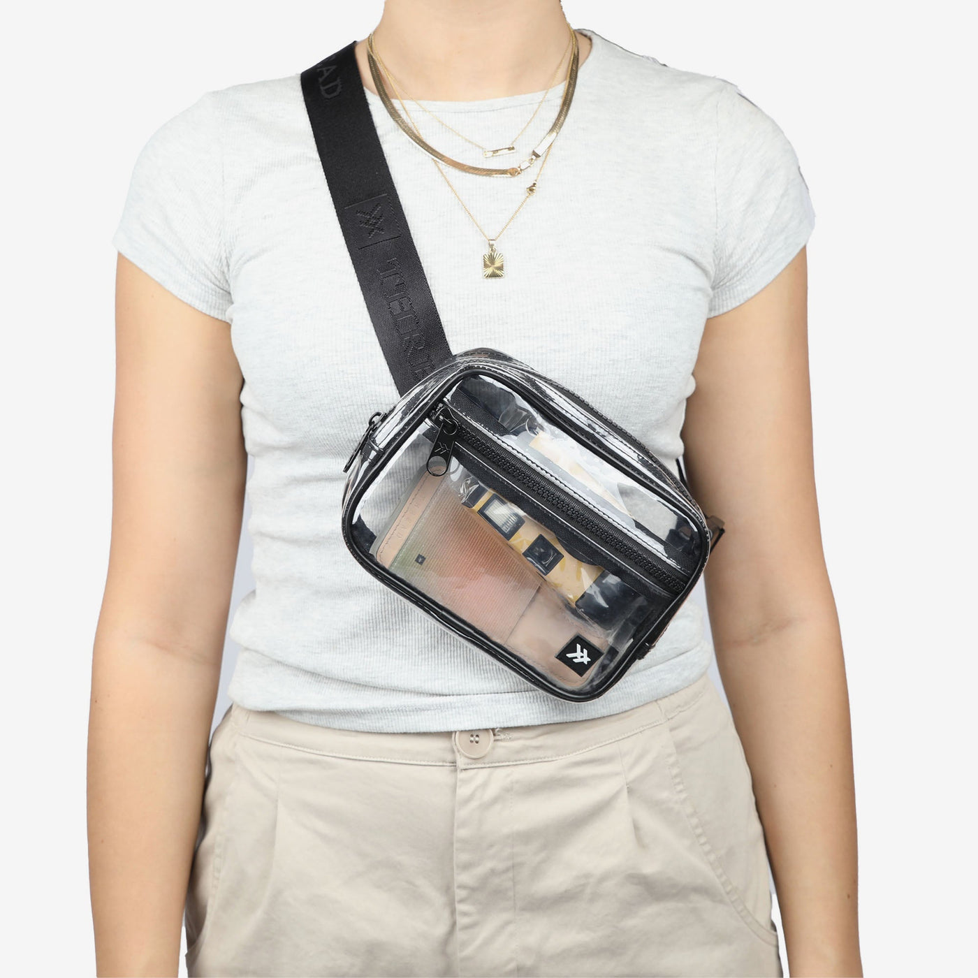 Clear Fanny Pack Versatile Stylish Concerts, Travel