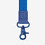 Blue neck lanyard
