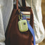 Blue neck lanyard