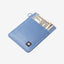 Blue vertical wallet