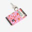 Red floral elastic wallet