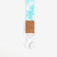 Blue cloud print neck lanyard