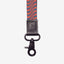 Red psychedelic wrist lanyard