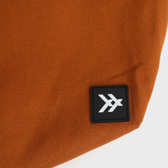 Dark orange tote bag