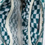Green and white checkered fanny pack
