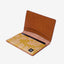 Yellow leaf botanical bifold wallet