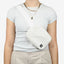 White fanny pack