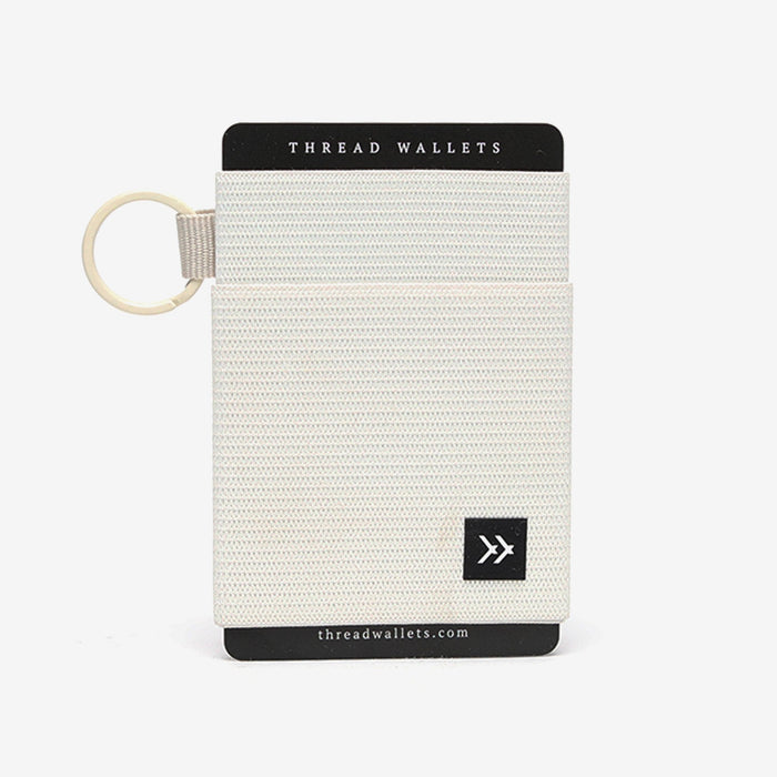 White elastic wallet