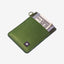 Green vertical wallet