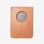 Blue pin-striped magnetic wallet