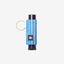 Blue pin-striped lip balm holder