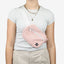 Pink corduroy fanny pack