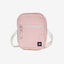 Pink cordueroy crossbody bag