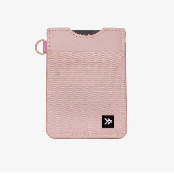 Vertical Leather Wallet - Rose Dust - Thread®