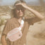 Pink corduroy fanny pack