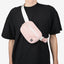 Pink corduroy fanny pack