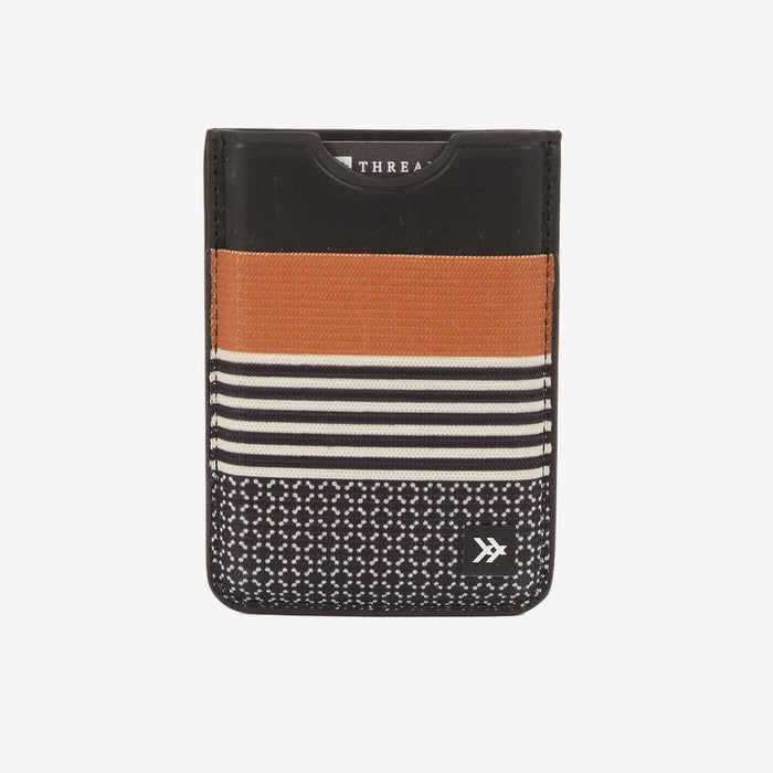 Leather and elastic magnetic wallet