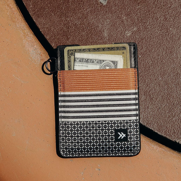Vertical Leather Wallet - Sanders - Thread®