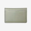 Green and cream checker leather bifold wallet