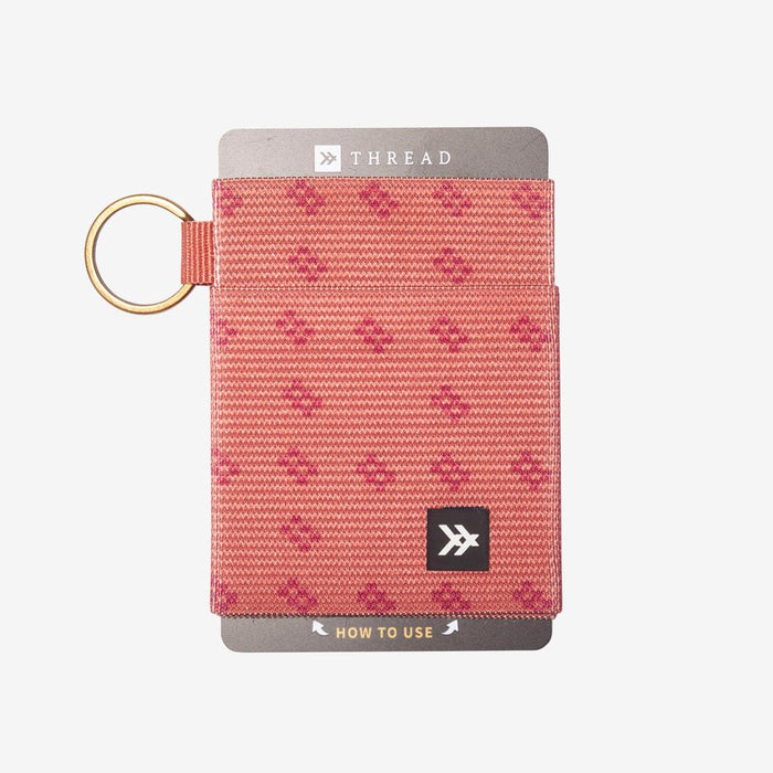 Red elastic wallet