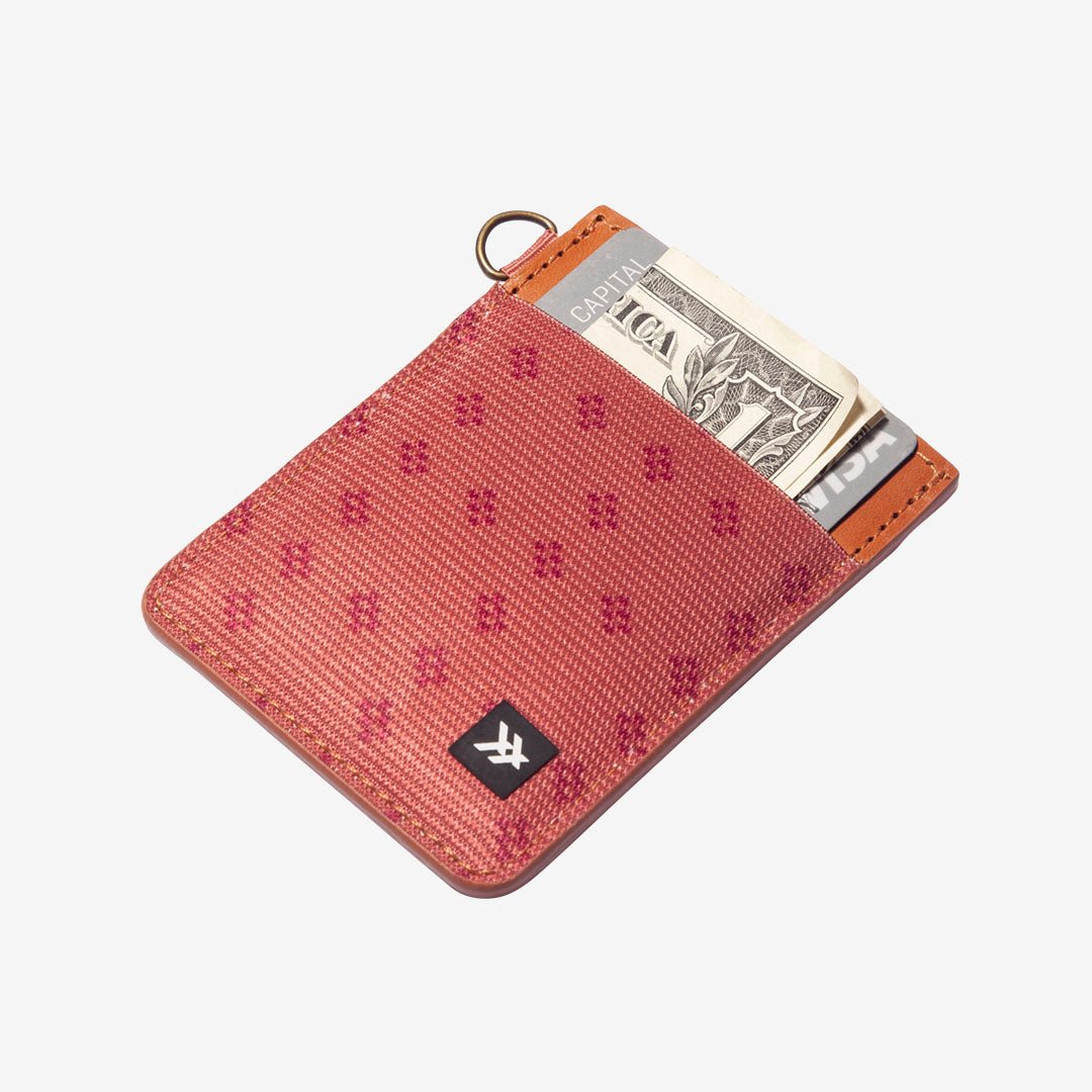 Red vertical wallet
