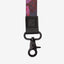 Dark floral neck lanyard